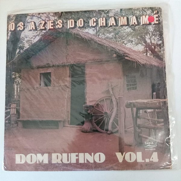 Disco de Vinil Raízes do Chamamé - Dom Rufino Vol.4 Interprete Dom Rufino (1983) [usado]