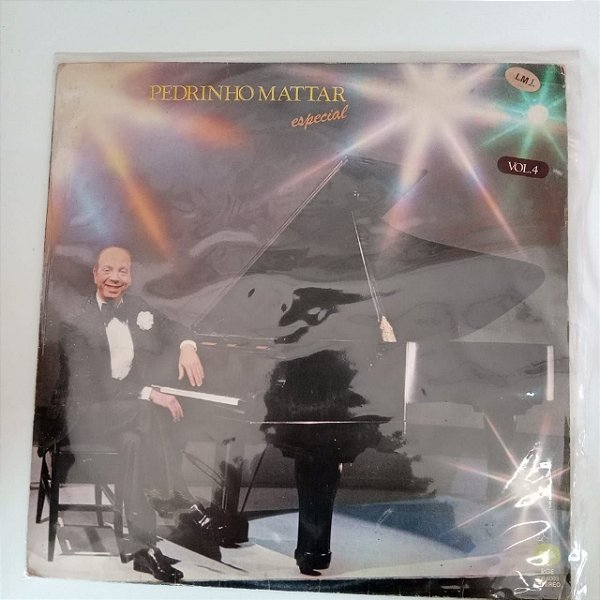 Disco de Vinil Pedrinho Mattar Especial Vol4 Interprete Pedrinho Mattar (1981) [usado]