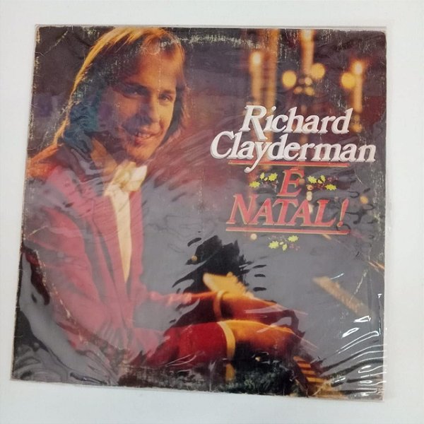 Disco de Vinil Richard Calyderman - é Natal Interprete Richard Clyderman [usado]