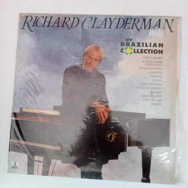 Disco de Vinil Richard Clayderman My Brazilian Collection Interprete Richard Clayderman (1992) [usado]