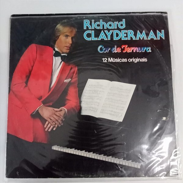 Disco de Vinil Richard Clayderman - Cor de Ternura Interprete Richard Clayderman (1982) [usado]