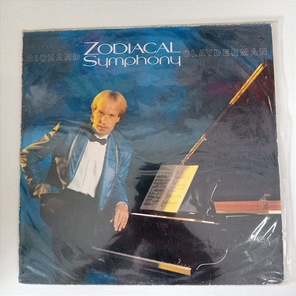 Disco de Vinil Richard Clayderman - Zodiacal Symphony Interprete Richard Clayderman (1988) [usado]