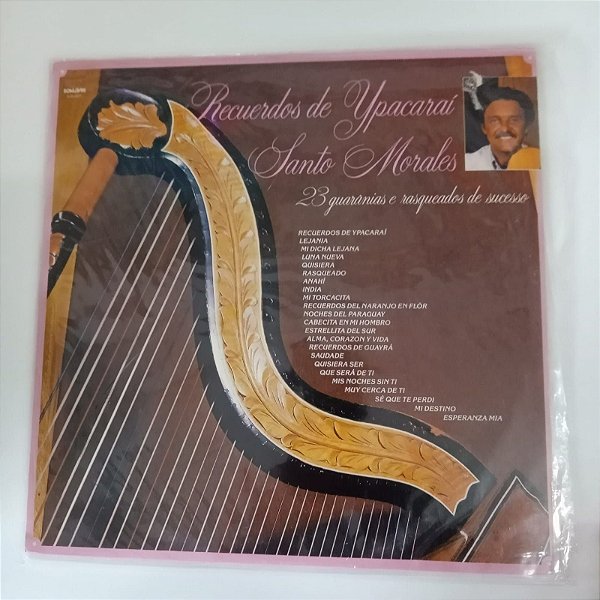 Disco de Vinil Recuerdos de Upacarai - Santo Morales Interprete Santo Morales (1986) [usado]