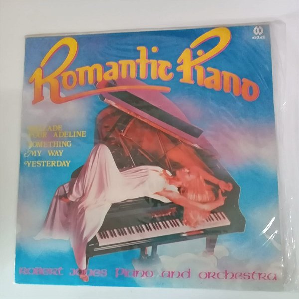 Disco de Vinil Romantic Piano - Robert Jones Piano e Orchestra Interprete Robert Jones Piano e Orchestra (1981) [usado]