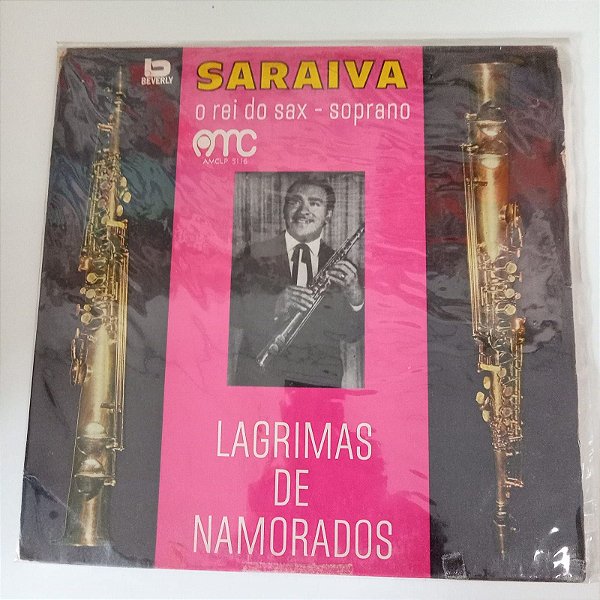 Disco de Vinil Saraiva - o Rei do Sax Interprete Saraiva (1973) [usado]