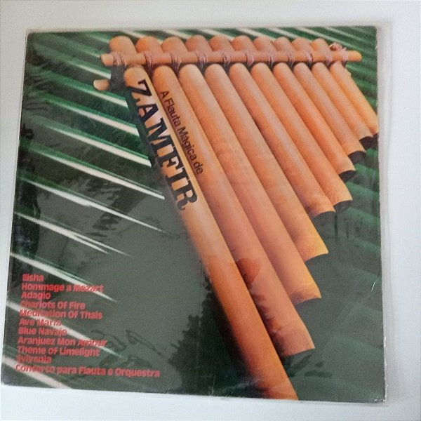Disco de Vinil a Flauta Mágica de Zamfir Interprete Zamfir (1984) [usado]