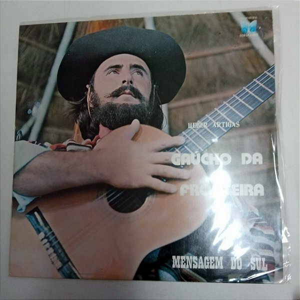 Disco de Vinil Mensagem do Sul - Gaúcho da Fronteira Interprete Gaúcho da Fronteira (1984) [usado]