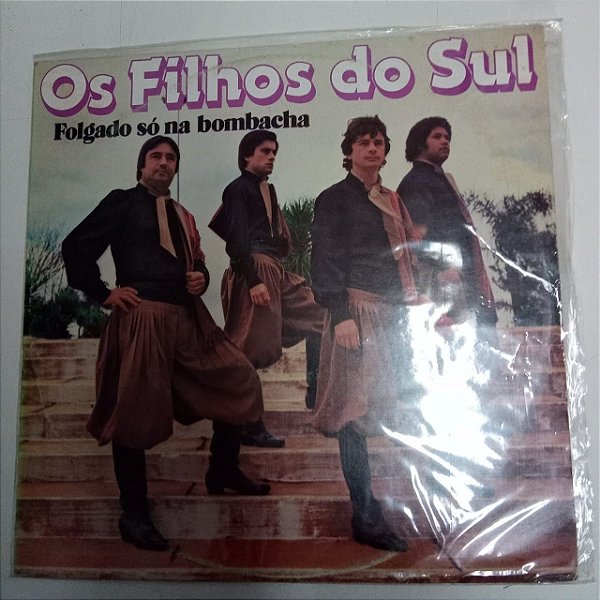 Disco de Vinil os Filhos do Sul - Folgado na Bombacha Interprete os Filhos do Sul (1988) [usado]