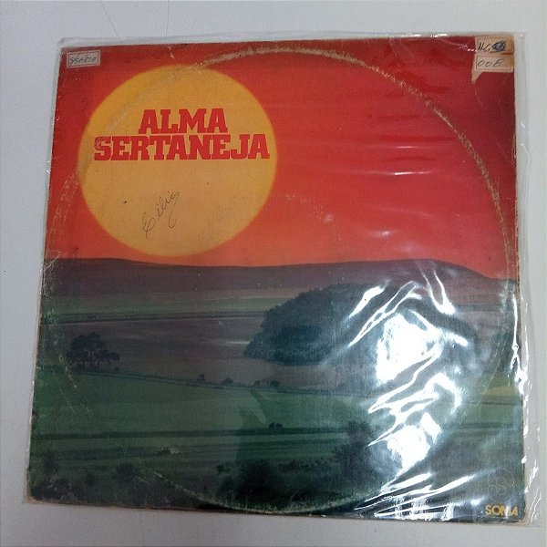 Disco de Vinil Alma Sertaneja Interprete Varios Artistas (1981) [usado]