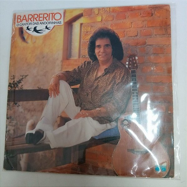 Disco de Vinil Barrerito - o Cantor das Andorinhas Interprete Barrerito (1992) [usado]