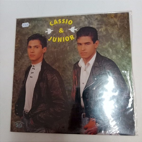 Disco de Vinil Cassio e Junior Interprete Cassio e Junior [usado]