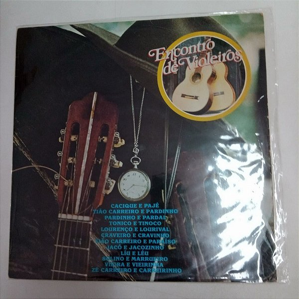 Disco de Vinil Encontro de Violeiros Interprete Varios Artistas (1980) [usado]