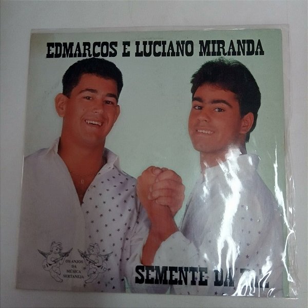 Disco de Vinil Edmarcos e Luciano Miranda - Semente da Paz Interprete Edmarcos e Lucianpo Miranda [usado]