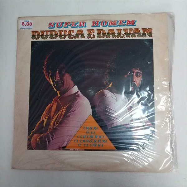 Disco de Vinil Duduca e Dalvan - Super Homem Interprete Duduca e Dalvan (1982) [usado]