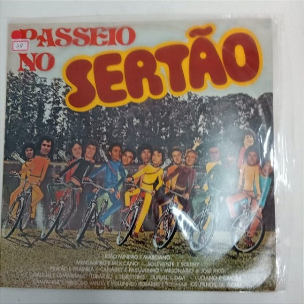 Disco de Vinil Passeio no Sertão Interprete Varios Artistas (1981) [usado]