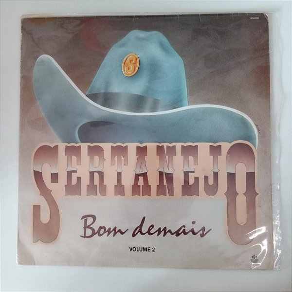 Disco de Vinil Serttanejo Bom Demais Vol.2 Interprete Varios Artistas (1988) [usado]