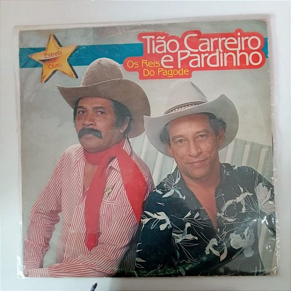 Disco de Vinil Tião Carreiro e Pardinho - os Reis do Pagode Interprete Tião Carreiro e Pardinho (1986) [usado]