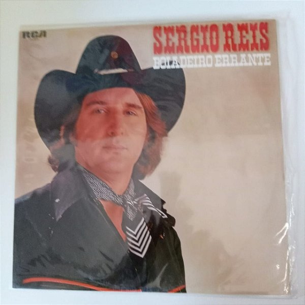 Disco de Vinil Sergio Reis - Boiadeiro Errante Interprete Sergio Reis (1981) [usado]