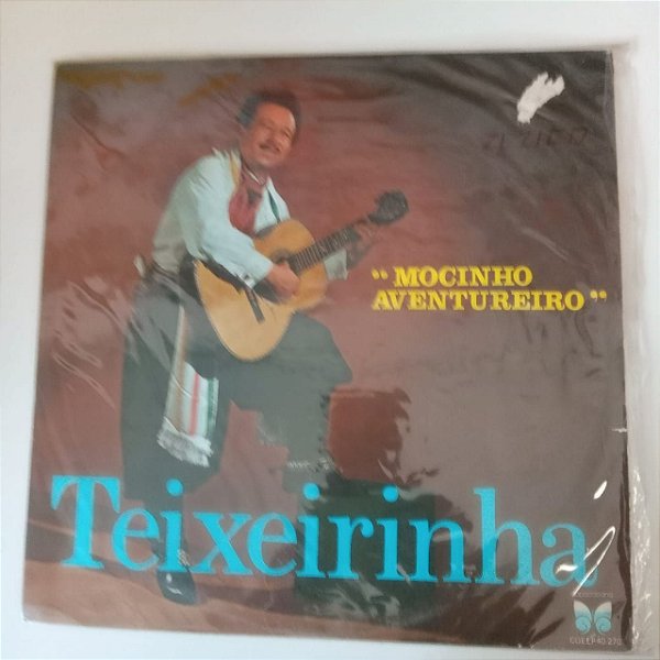 Disco de Vinil Teixeirinha - Mocinho Aventureiro Interprete Teixeirinha (1972) [usado]