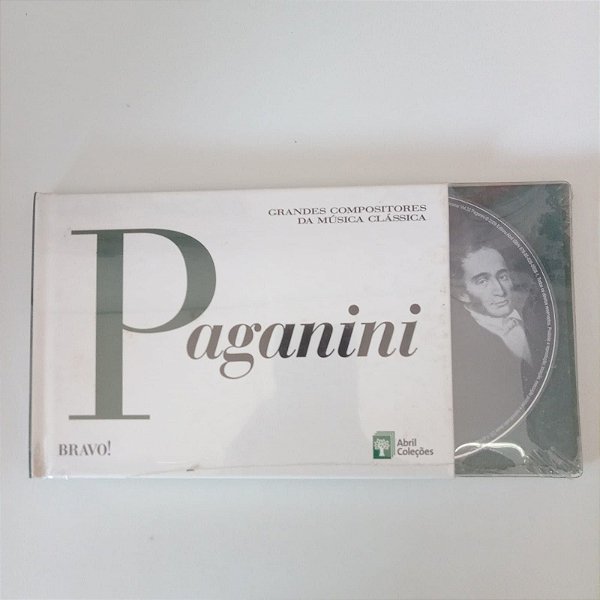 Cd Grandes Compositores da Música Clássica - Paganini Interprete Paganini (2010) [usado]