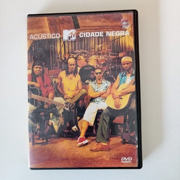 Dvd Acústico Mtv Cidade Negra Editora Ronaldo Viana [usado]