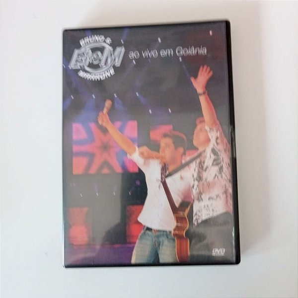 Dvd Bruno e Marrone - ao Vivo em Goiãnia Editora Sergio Bittencurt [usado]