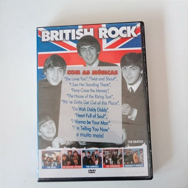 Dvd British Rock Editora British Rock [usado]