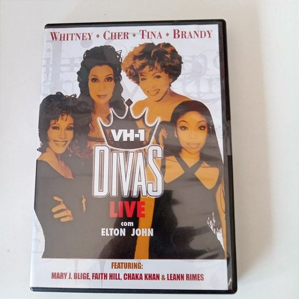Dvd 1 Music First Divas /whitney ,cher ,tina,brandy Editora Dolby [usado]
