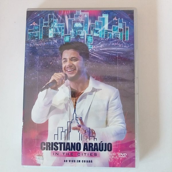Dvd Cristiano Araujo - In The Cities / ao Vivo e Cuiaba Editora Hit Music [usado]