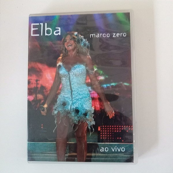 Dvd Elba Ramalho - Marco Zero ao Vivvo Editora Globo [usado]