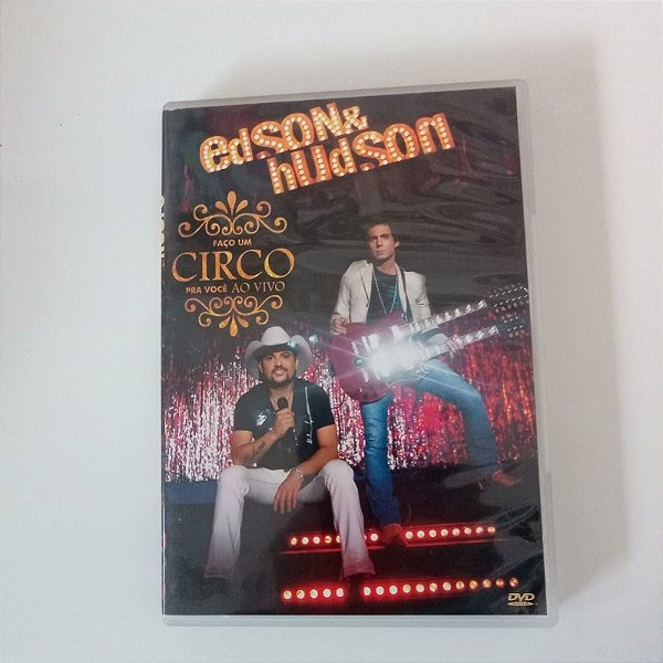 Dvd Edson e Hudson - Faço um Circo Pra Voçê ao Vivo Editora Radar Rcords [usado]