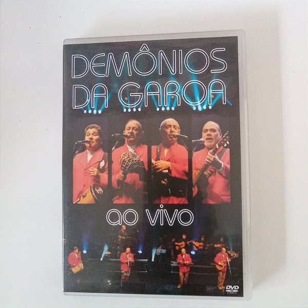Dvd Demônios da Garoa ao Vivo Editora Demonios da Garoa [usado]