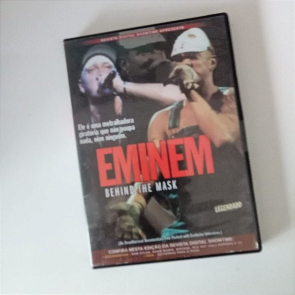 Dvd Eminem - Behind The Mask Editora Show Time [usado]