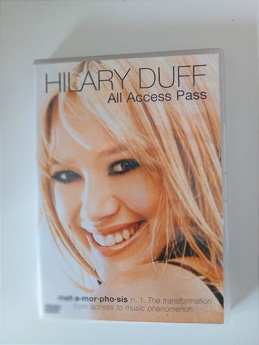 Dvd Hilary Duff - All Access Pass Editora Hollywood Records [usado]
