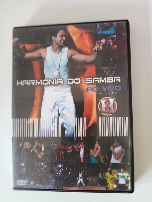 Dvd Harmonia do Samba ao Vivo em Salvador Editora Emi [usado]