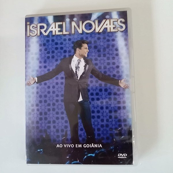 Dvd Israel Novaes ao Vivo em Goânia Editora Som Livre [usado]