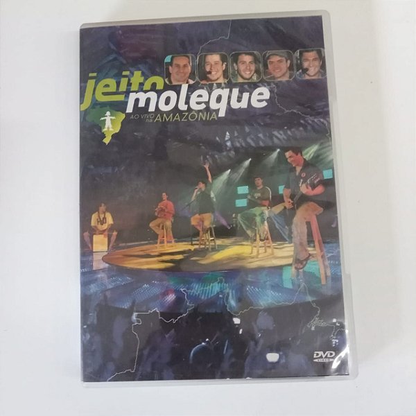 Dvd Jeito Moleque ao Vivo na Amazônia Editora Universal [usado]
