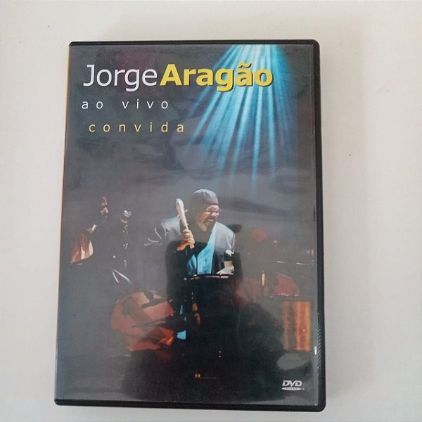 Dvd Jorge Aragão ao Vivo Convida Editora Universal [usado]
