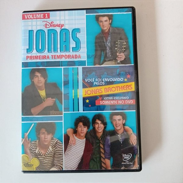 Dvd Jonas Brothers Vol.1 - Primeira Temporada Editora Disney [usado]