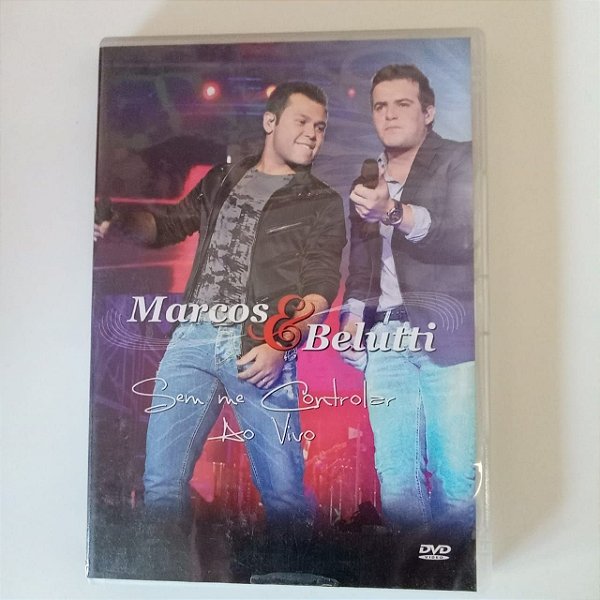 Dvd Marcos e Belutti ao Vivo - sem Me Controlar Editora Som Livre [usado]