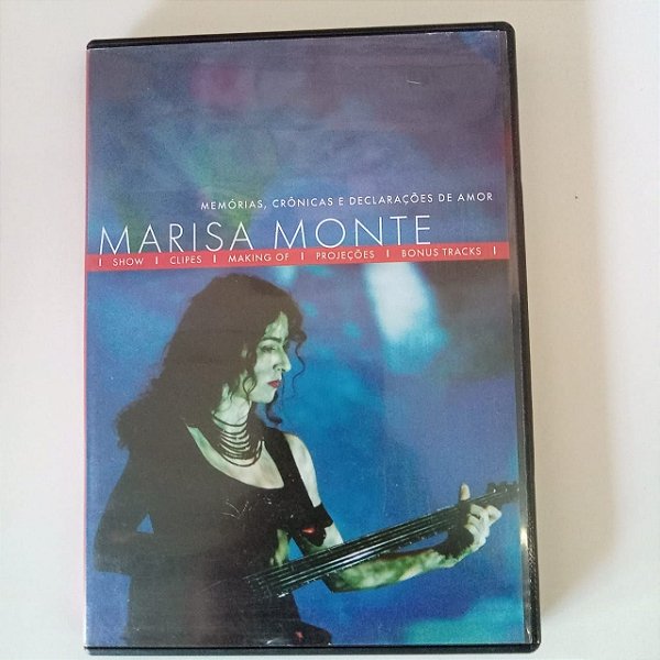 Dvd Marisa Monte - Memórias , Crônicas e Declarações de Amor Editora [usado]