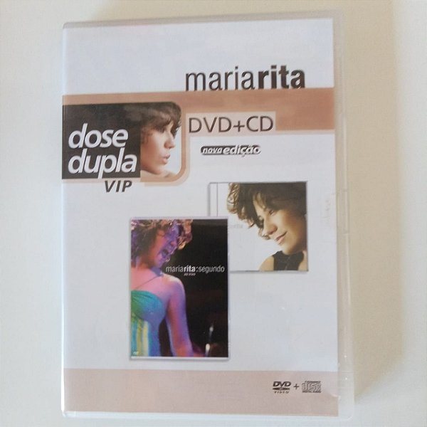 Dvd Maria Rita Dose Dupla Dvd + Cd Editora Warner Music [usado]