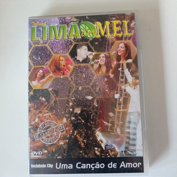 Dvd Limão com Mel - Uma Canção de Amor Editora Atração [usado]