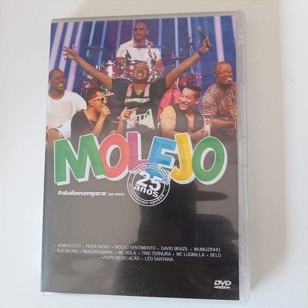 Dvd Molejo 25 Anos Editora Bira Hawai e Anderson Leonardo [usado]