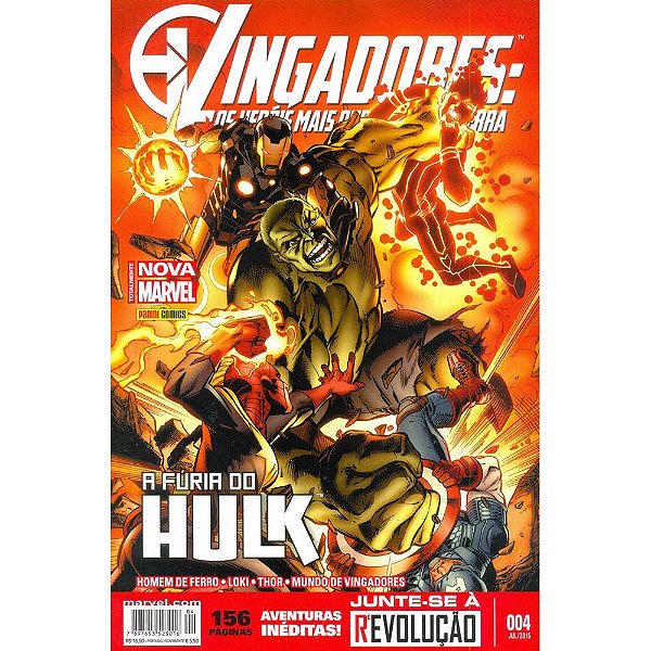 Gibi Vingadores: os Heróis Mais Poderosos da Terra #4 Autor (2015) [usado]