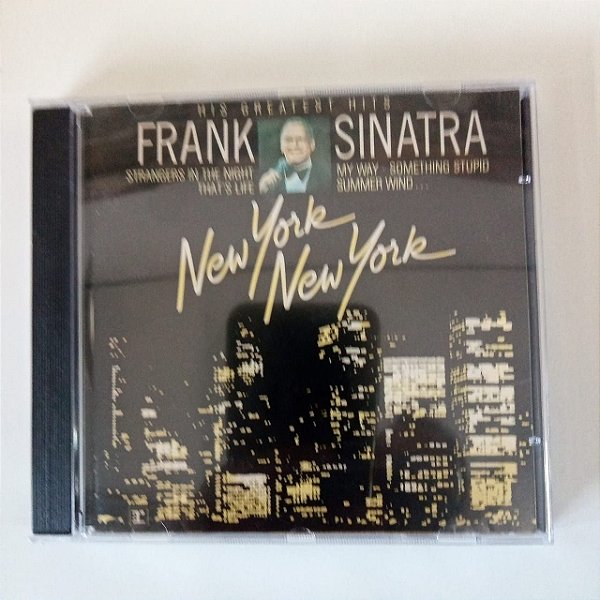 Cd Frank Sinatra - New York New York Interprete Frank Sinatra (1991) [usado]