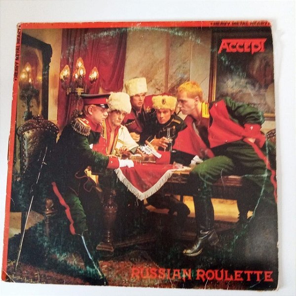 Disco de Vinil Accept - Russian Roulette Interprete Accept (1986) [usado]