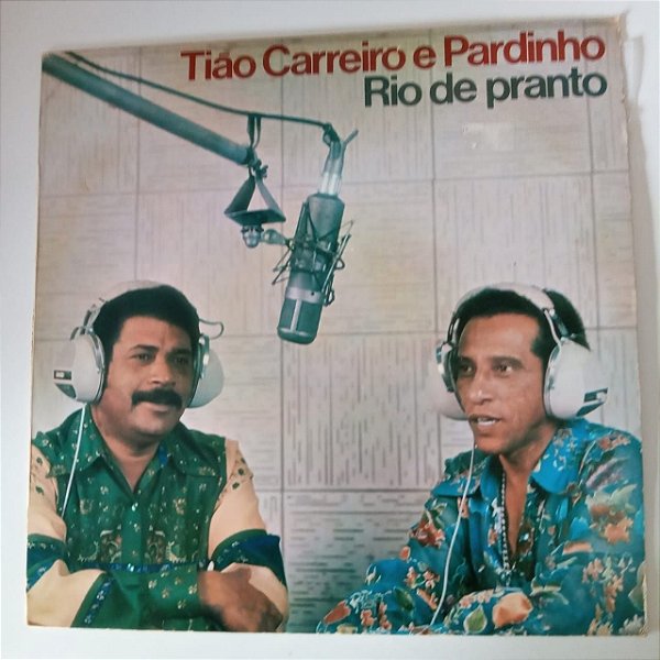 Disco de Vinil Tião Carreiro e Pardinho - Rio de Pranto Interprete Tião Carreiro e Pardinho (1990) [usado]