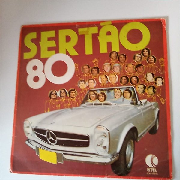 Disco de Vinil Sertão 80 Interprete Varios Artistas (1980) [usado]