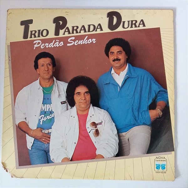 Disco de Vinil Trio Parada Dura - Perdão Senhor Interprete Trio Parada Dura (1985) [usado]